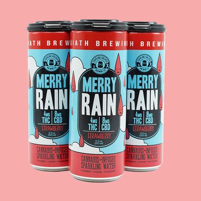 Toppling Goliath Merry Rain Strawberry 4mg THC