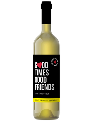LCS Good Times Good Friends Pinot Grigio 750mL