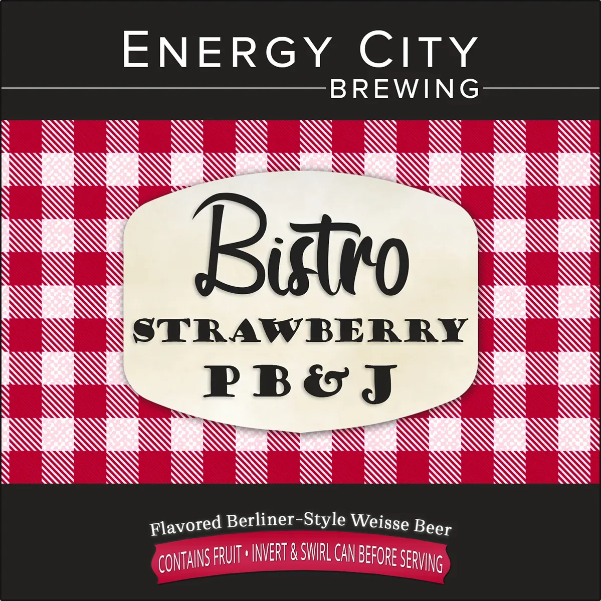 Energy City Bistro Strawberry PB&amp;J