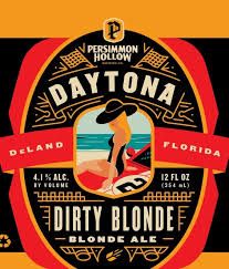 Persimmon Hollow Daytona Dirty Blonde Ale