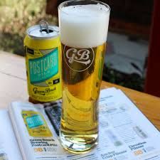 Green Bench Postcard Pils