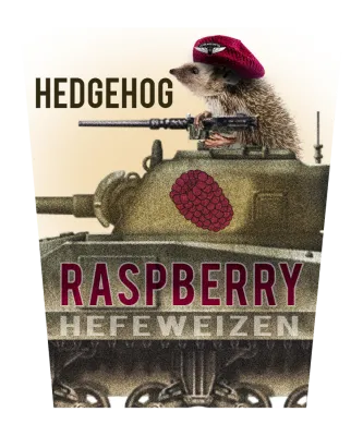 Veterans Raspberry Hedgehog Hefeweizen