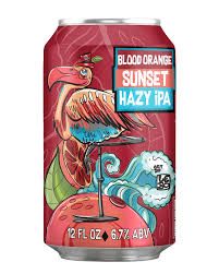 South Beach Blood Orange Sunset Hazy
