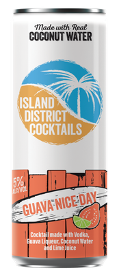 ISLAND DISTRICT VODKA CW GUAVA LIME