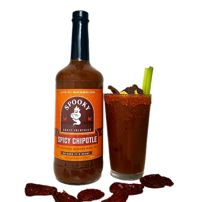 Spooky Bloody Mary Chipotle Mix