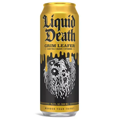 Liquid Death Grim Leafer