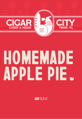 Cigar City Cider Homemade Apple Pie