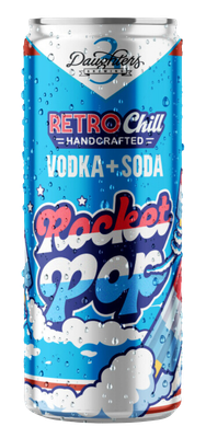 3 Daughters Rocket Pop Vodka Soda