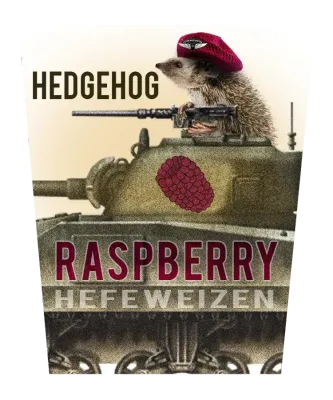 Veterans Raspberry Hedgehog Hefeweizen