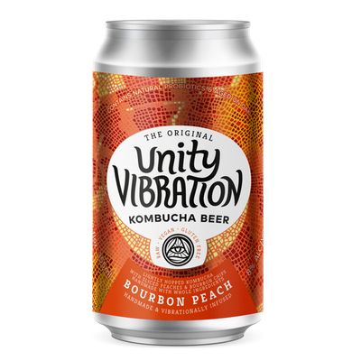 Unity Kombucha Bourbon Peach