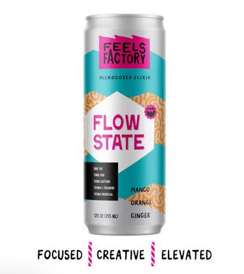 Drekker Feels Factory - Flow State 5mg THC 12oz Cans