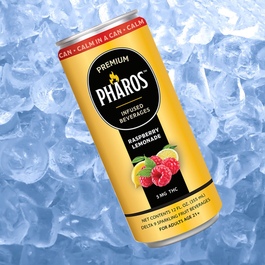 Pharos Raspberry Lemonade 5mg 12oz 4-Pack