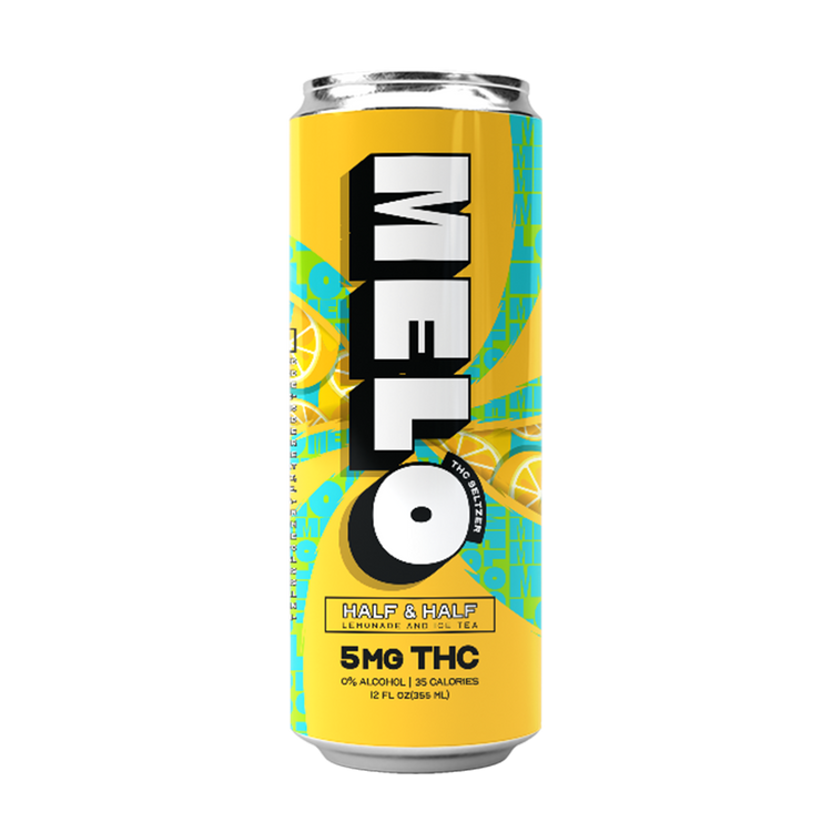 Melo Half &amp; Half Ice Tea 5mg THC 12oz 6-Pack