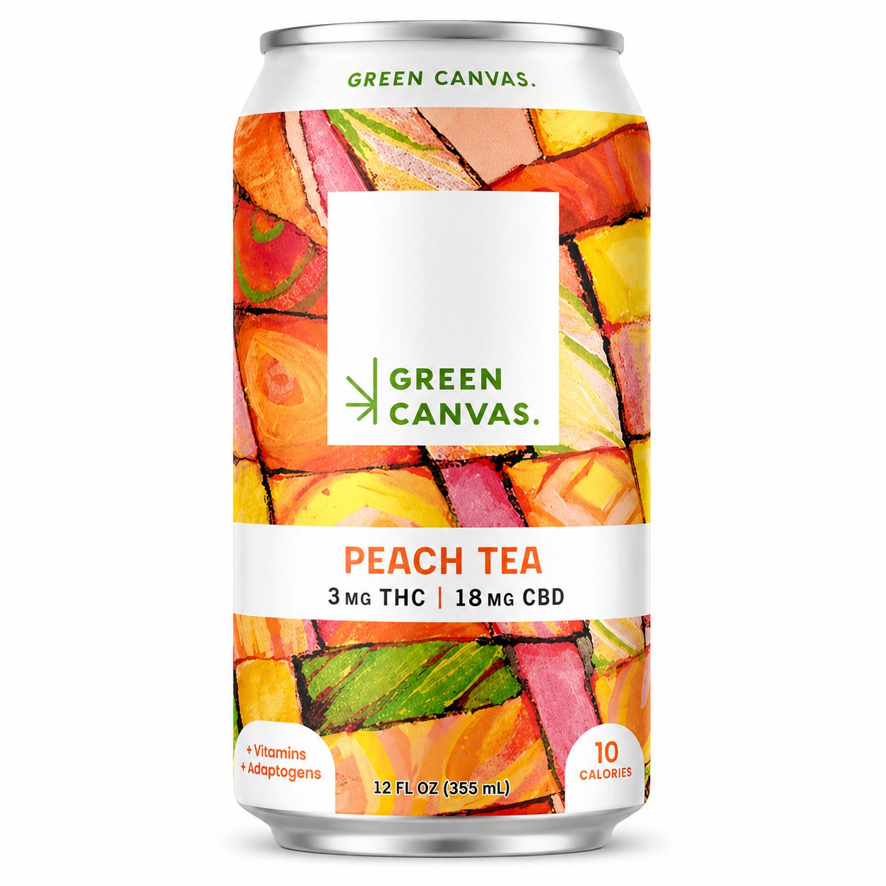 Green Canvas Peach Tea