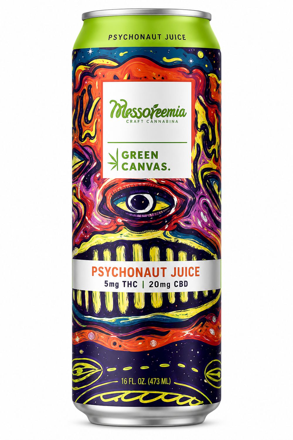 Green Canvas Psychonaut Juice (Tripping Animals Collab)