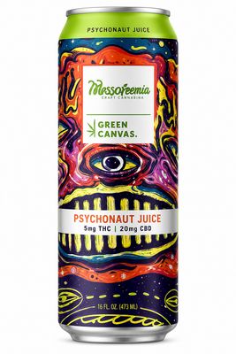 Green Canvas Psychonaut Juice (Tripping Animals Collab)