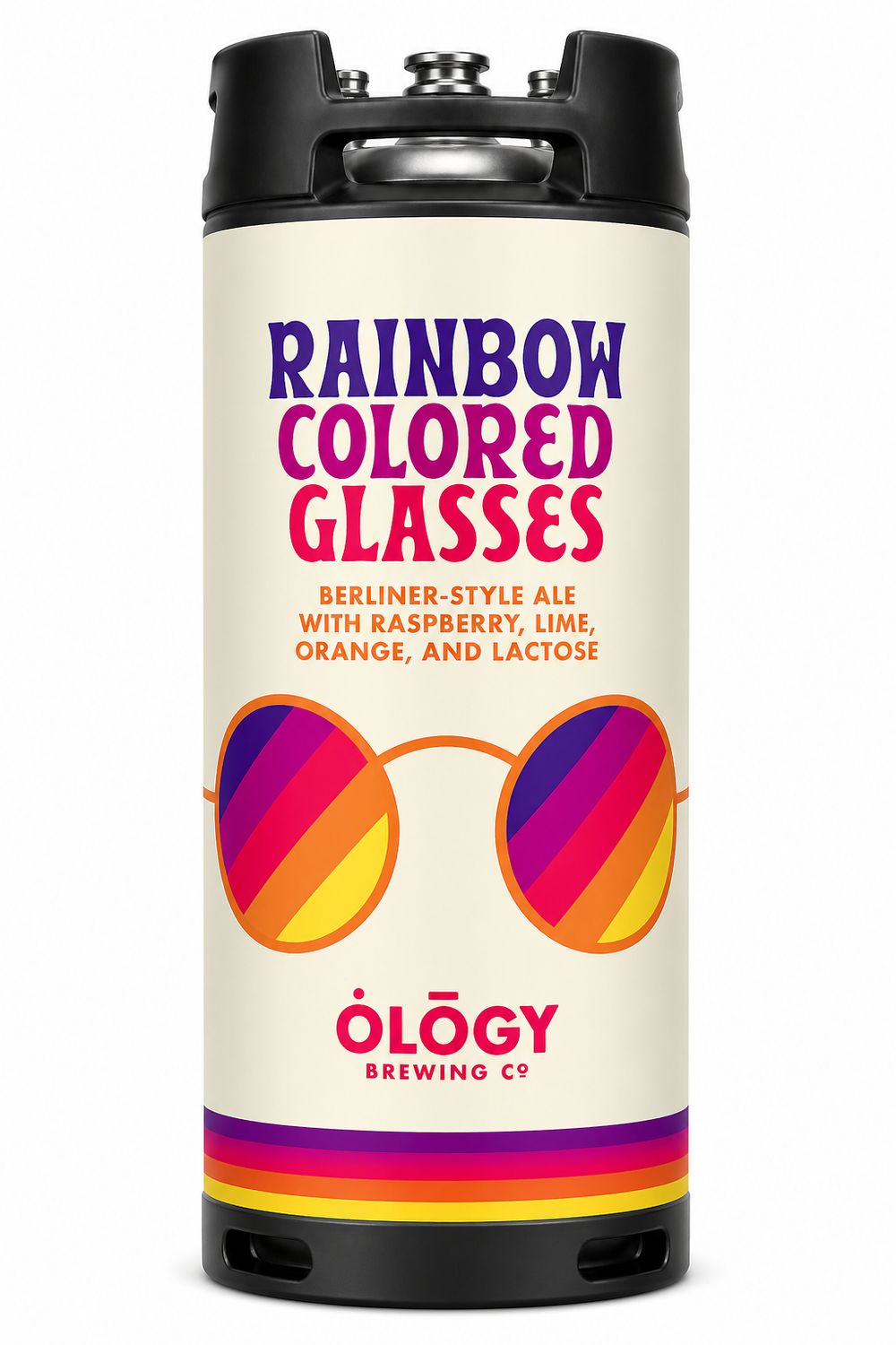 Ology Rainbow Colored Glasses (1/6 BBL)