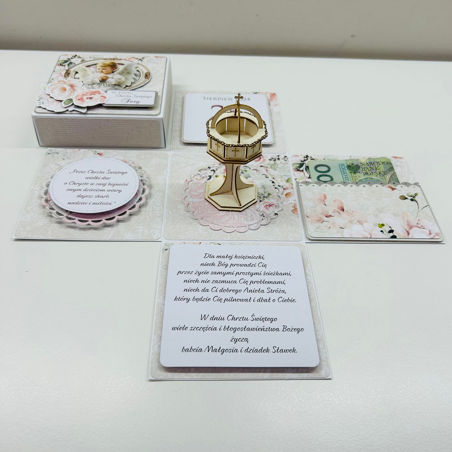 Exploding Box na Chrzest – Personalizowany