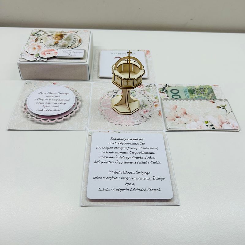 Exploding Box na Chrzest – Personalizowany