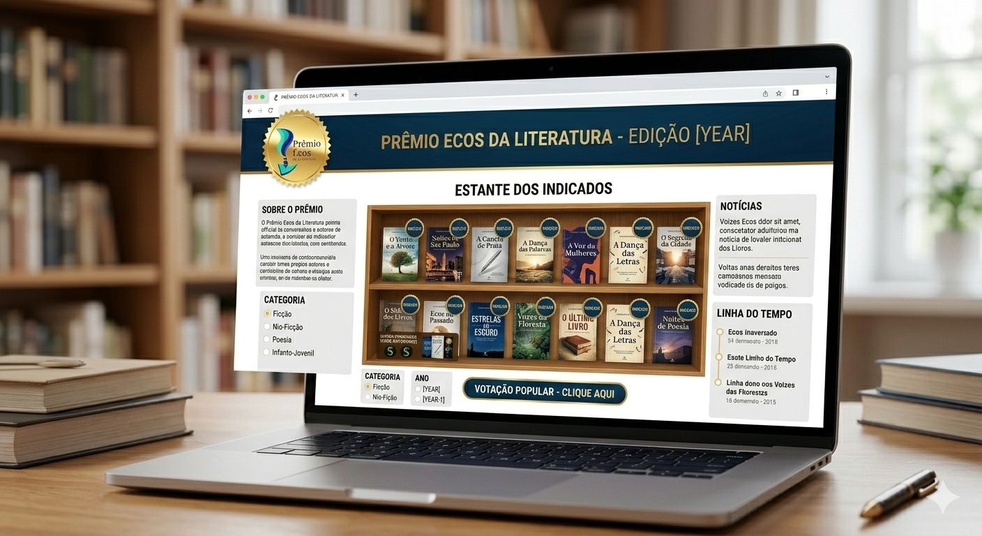 ECOS INDICA - Seu livro ou serviço no site do Ecos
