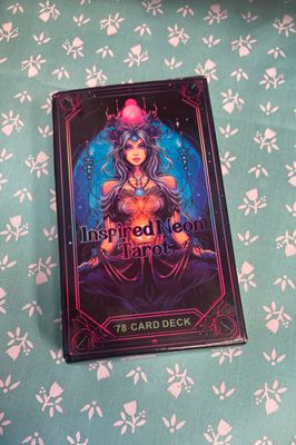 Inspired Neon Tarot Deck