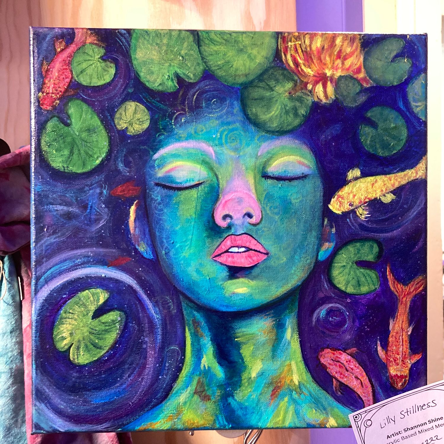 “Lilly Stillness” Original Artwork by Shannon Shine