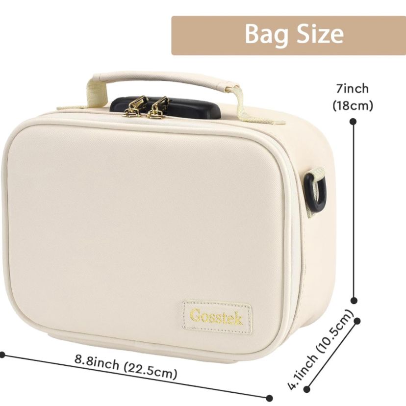 Crossbody Secure Makeup Bag