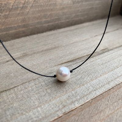 Single Celestial Crystal Pearl Necklace