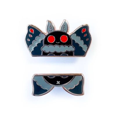 Mothman Pride Pal Enamel Pin Set(1)