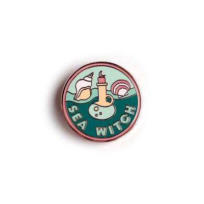 Sea Witch Enamel Pin