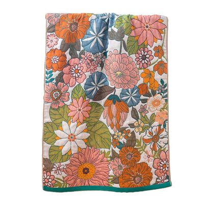Floral Bath Towel
