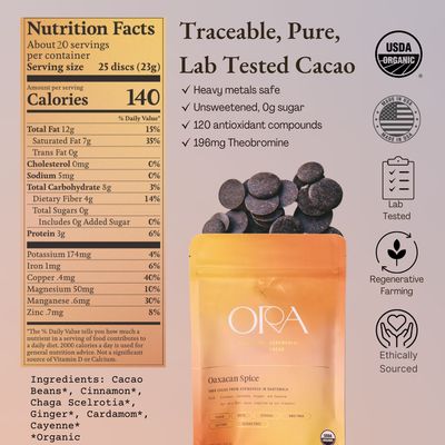 Oaxacan Spice Cacao | Organic Ceremonial Chocolate