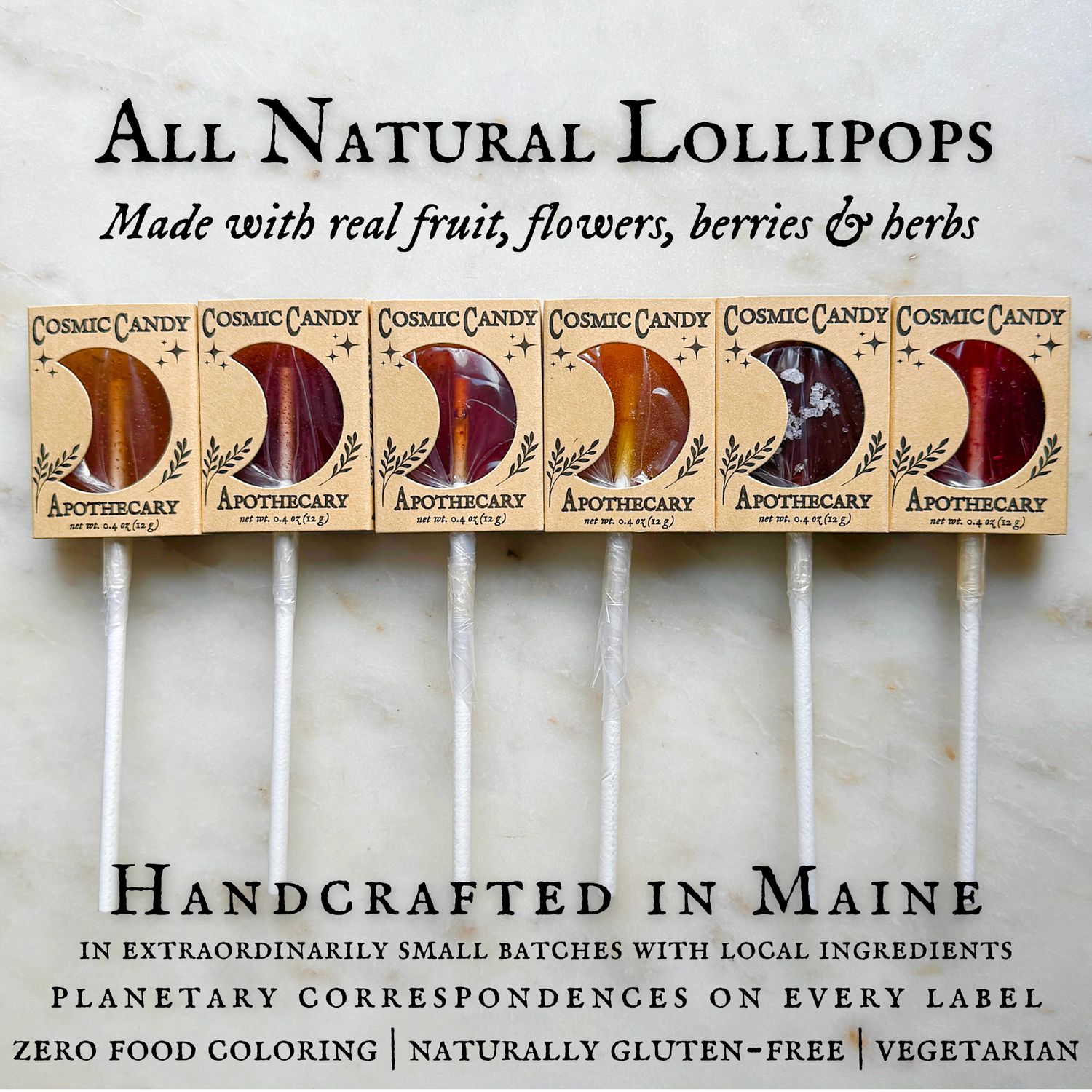 Plants &amp; Planets Lollipops (Assorted)