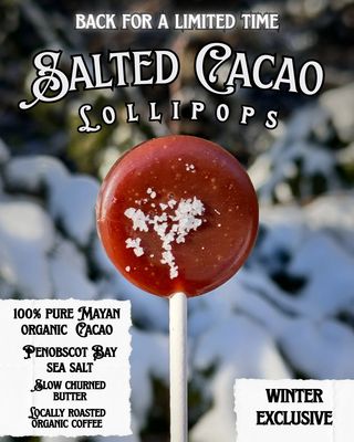 Plants &amp; Planets Lollipops - Salted Cacao - Saturn