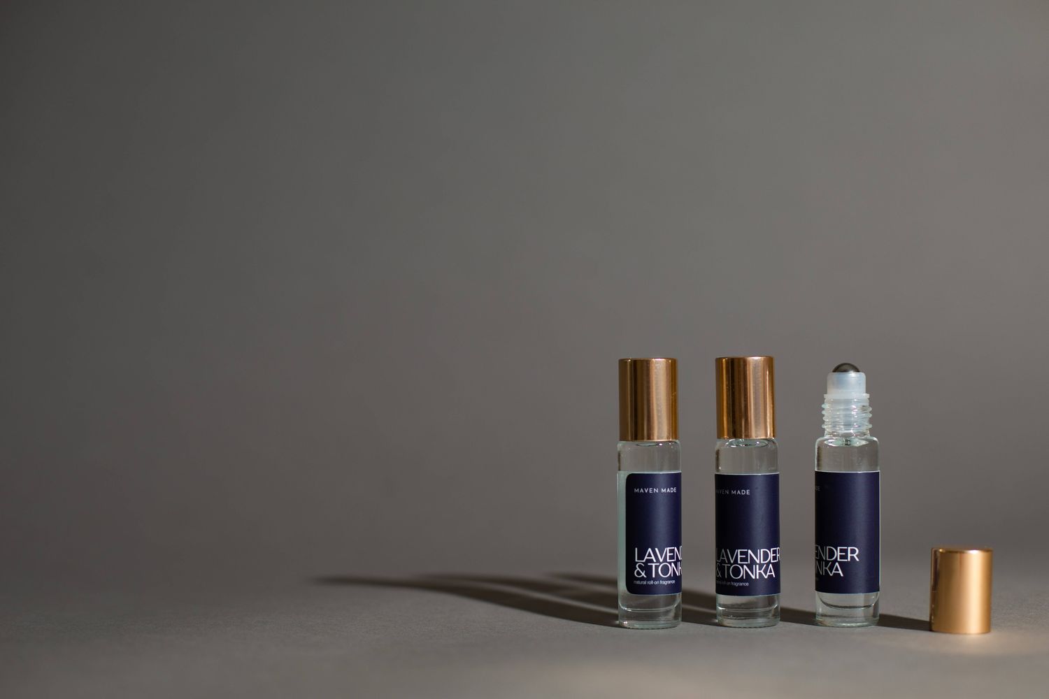 Tonka Bean &amp; Lavender Roll-on Fragrance