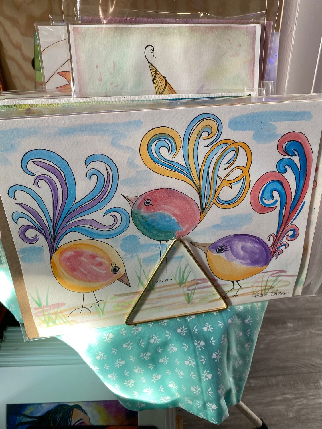 3 Little "Fancy" Birds