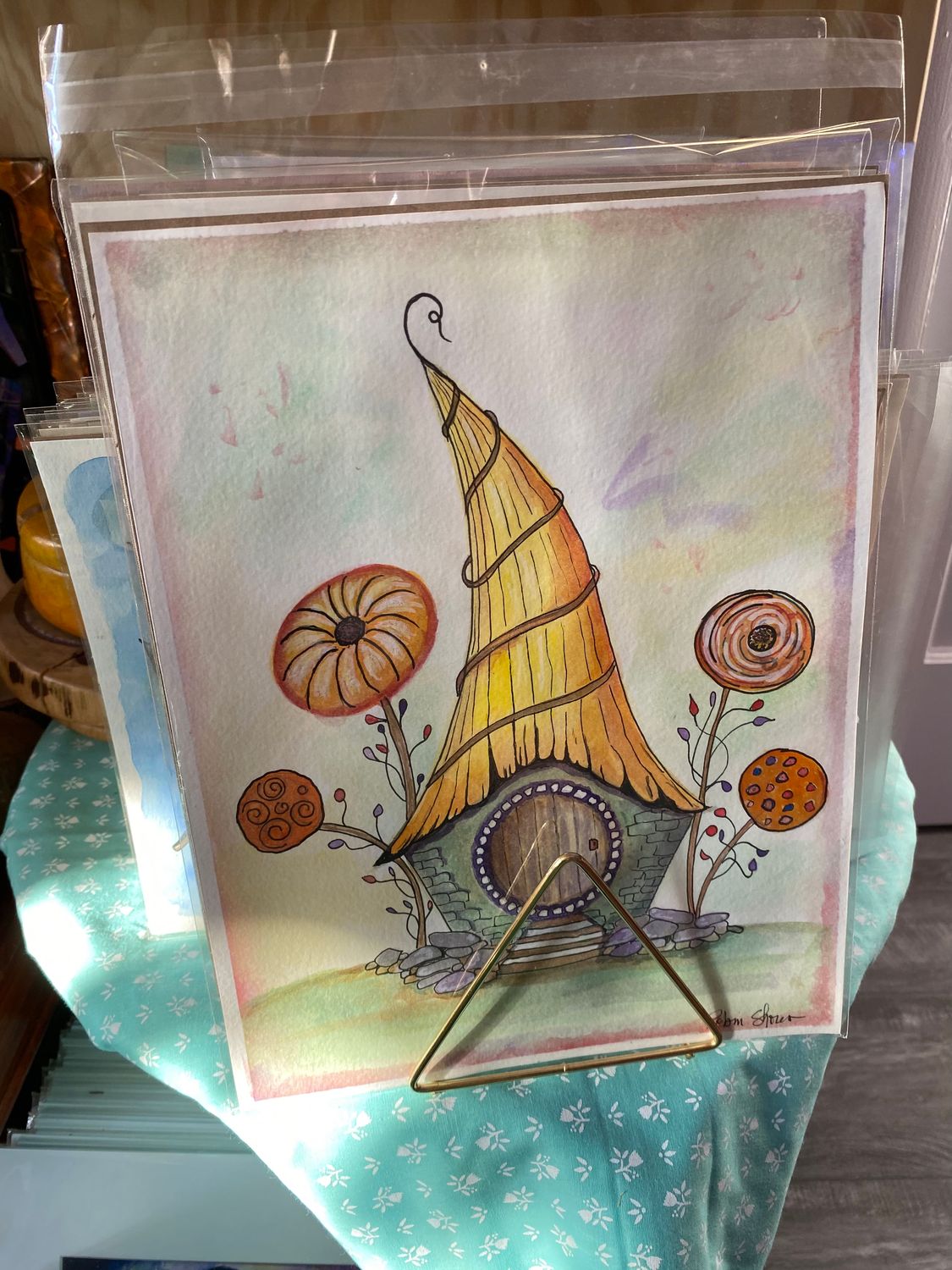 Watercolor Sweet Home