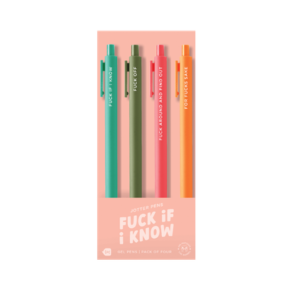 Jotter Pens 4-Pack Assorted Styles