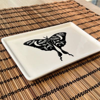 Ceramic "Butterfly" Tray
