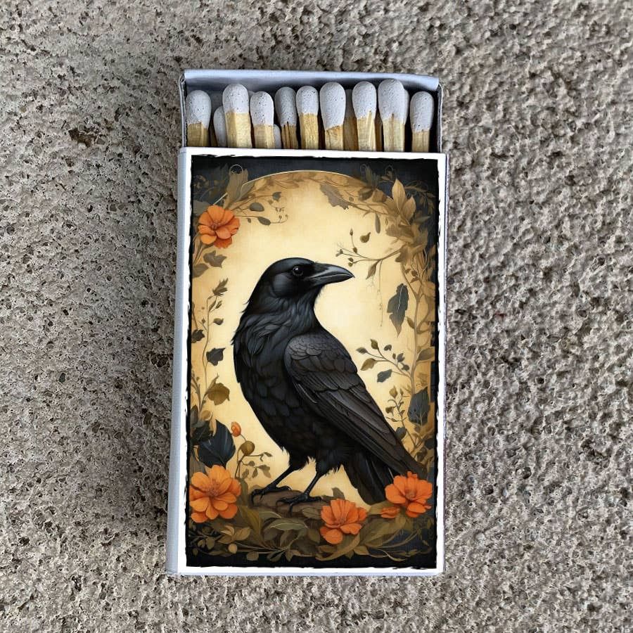 Matches • Raven Matchboxes• Home Decor for Candles &amp; Incense