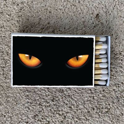 Matches • Black Cat Eyes• Home Decor for Candles and Incense