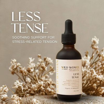 Less Tense | Headache &amp; Migraine Support | Herbal Tincture