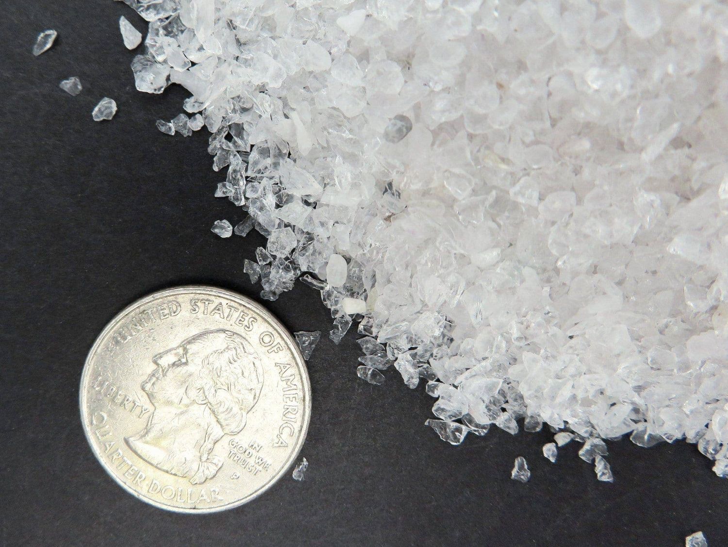 Crystal Quartz Chips, Size: Mini