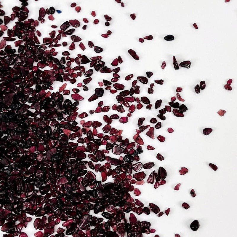 Garnet Crystal Chips