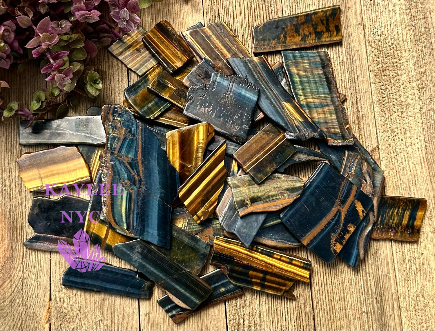 Tigers Eye Polished Slab