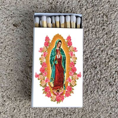 Matches • Lady Guadalupe Virgin Mary• Home Decor for Candles