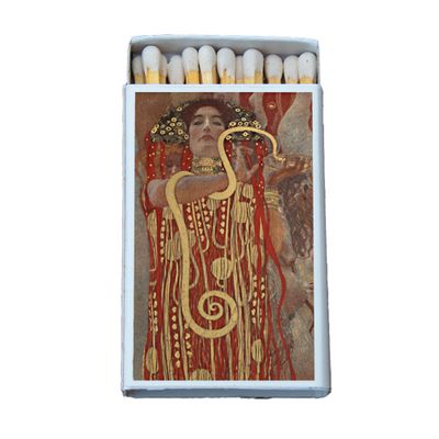 Matches • Art • Klimt Hygenia • Home Decor for Candles