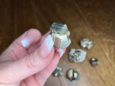 Pyrite Cube