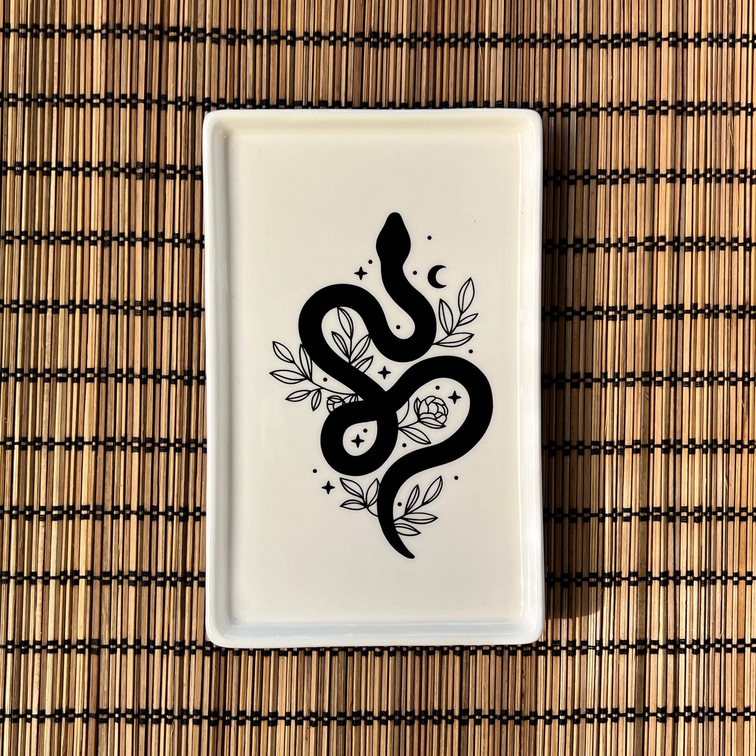 Ceramic "Snake" Tray
