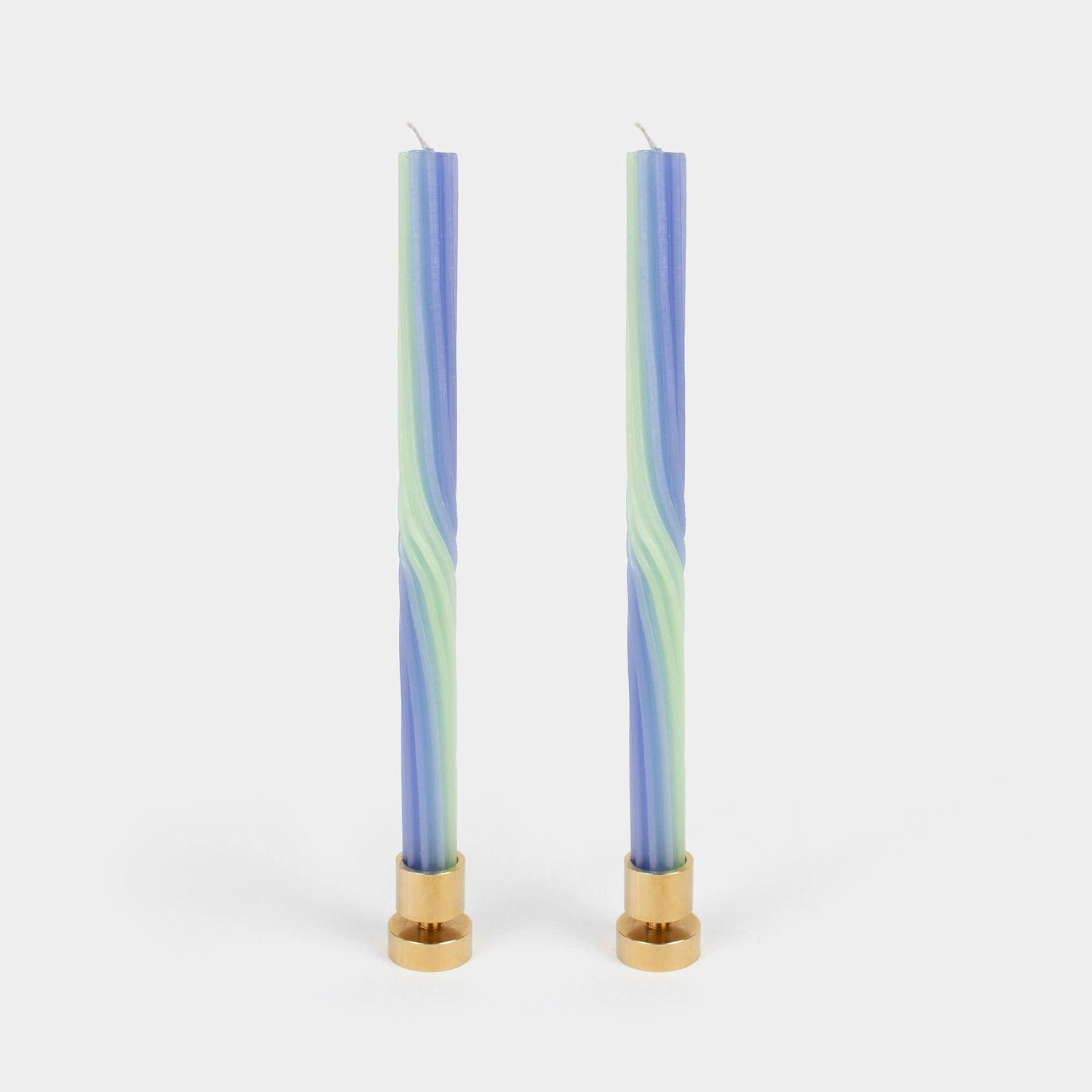 Pivot Candles - Lav. &amp; Green (2 Pack) - 11" Vibrant Tapers
